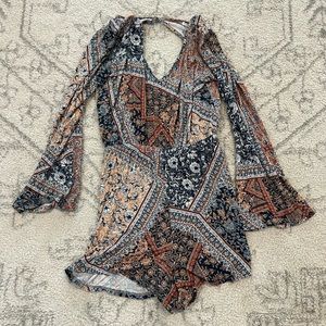 Earthbound Backless Romper